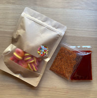 SOUR WORMS Chamoy & Tajin DIY Kit